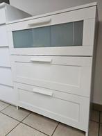 BRIMNES Commode 3 tiroirs, Maison & Meubles, Comme neuf, 3 ou 4 tiroirs, Autres essences de bois, 25 à 50 cm