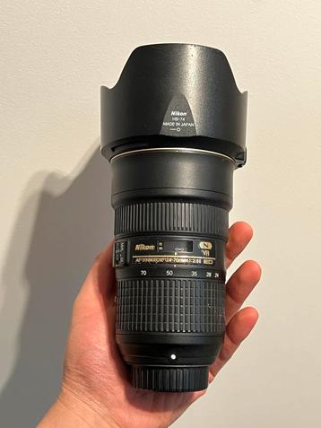 Nikon 24-70mm f2.8 VR  beschikbaar voor biedingen