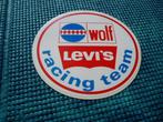 Racing team Wolf levi's sticker, Verzamelen, Ophalen of Verzenden