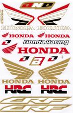 Honda CRF feuille d'autocollants ensemble d'autocollants feu, Motos, Accessoires | Autocollants