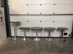 (47) Lot van 16 verschillende horeca tafels inox onderstel, Enlèvement, Utilisé, Mobilier