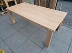 degelijke tafel, 2mx1m, Huis en Inrichting, Tafels | Eettafels, Ophalen, Gebruikt