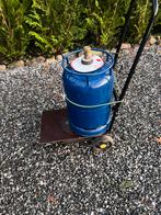 Chariot bonbonne de gaz, Enlèvement, Utilisé