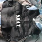 SWAT-helm+vest, Comme neuf, Enlèvement, Carnavalskleding