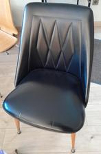 Fauteuil  vintage noir, Vintage, Comme neuf, Enlèvement, Moins de 50 cm