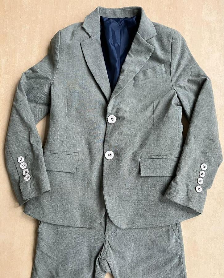 communiekledij - feestkledij, Kinderen en Baby's, Kinderkleding | Maat 122, Zo goed als nieuw, Jongen, Setje, Ophalen of Verzenden