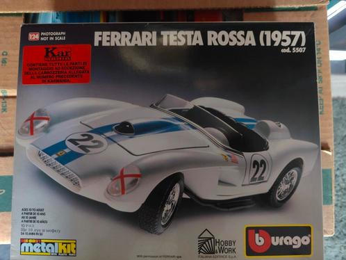 Burago Ferrari Testa Rossa 1957, Hobby & Loisirs créatifs, Modélisme | Voitures & Véhicules, Comme neuf, Enlèvement ou Envoi