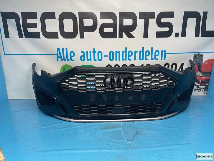 AUDI A3 8Y S-LINE VOORBUMPER COMPLEET ORIGINEEL, Auto-onderdelen, Carrosserie, Achterklep, Audi, Achter, Gebruikt, Ophalen of Verzenden