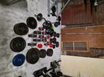 Gewichten en accessoires, Sport en Fitness, Fitnessmaterialen, Ophalen, Gebruikt, Halterschijven