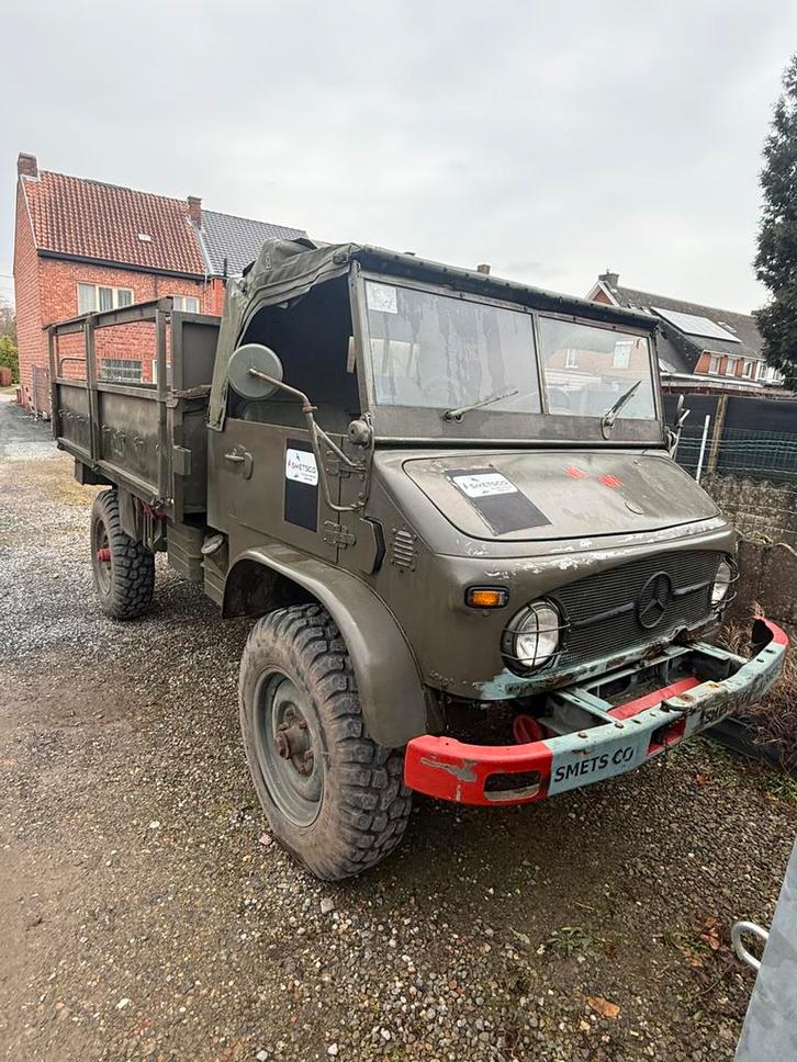 Mercedes unimog 404, Auto's, Mercedes-Benz, Particulier, Overige modellen, Benzine, Handgeschakeld, Vierwielaandrijving, Ophalen