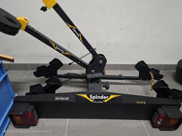 fietsendrager Spinder Hawk, Enlèvement, 2 vélos, Utilisé, Support d'attelage