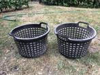 2 tuinmanden, Ophalen