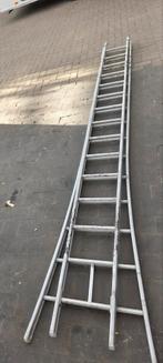 2-delige schuifladen 2x3,95 meter, Doe-het-zelf en Bouw, Ladders en Trappen, Ophalen, Gebruikt