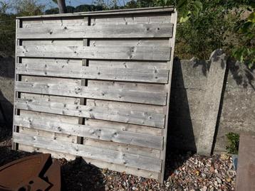 Schutting paneel 2 stuks. beschikbaar voor biedingen