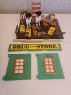 Playmobil vintage western : drug - store, Kinderen en Baby's, Speelgoed | Playmobil, Ophalen of Verzenden
