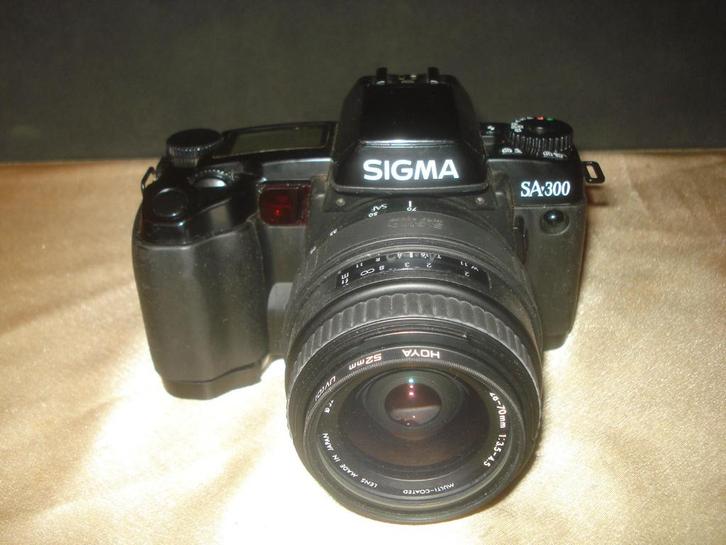 SIGMA SA-300 Autofocus + Objectif 28-70 MM, TV, Hi-fi & Vidéo, Appareils photo analogiques, Utilisé, Reflex miroir, Autres Marques