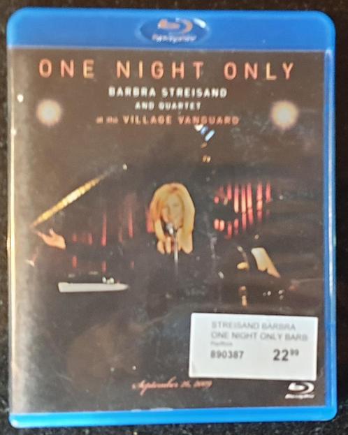 Barbra Streisand - One Night Only (Blu-Ray), CD & DVD, Blu-ray, Utilisé, Musique et Concerts, Enlèvement ou Envoi