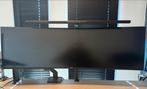 Dell Monitor UltraSharp 49 inch Curved U4924DW + monitorarm, Computers en Software, Monitoren, Ophalen, Zo goed als nieuw