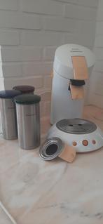 Senseo koffiemachine met 3 potten voor pads, Ophalen, Gebruikt