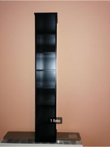 Cd-rek, zwart, 145x20x20 beschikbaar voor biedingen