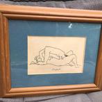 Constant Nieuwenhuijs  Cobra Groep  Erotische Tekening op pa, Ophalen