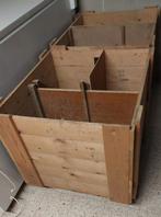 houtenbak, Ophalen, Gebruikt