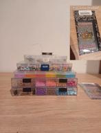 Lot de 4 boîtes de perles + outils + strass offerts DIY, Enlèvement ou Envoi, Comme neuf