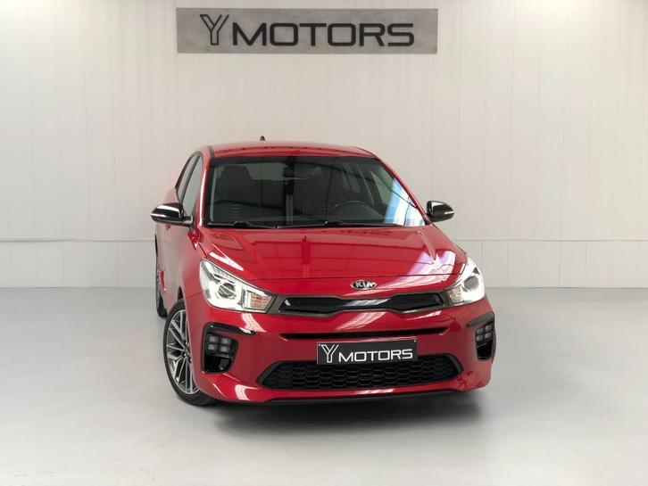 KIA RIO 1.2i GT-LINE GPS CAMERA CAR PLAY VOLANT CHAUFFANT, Auto's, Kia, Bedrijf, Te koop, Rio, ABS, Achteruitrijcamera, Airbags