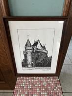 Hallepoort (Brussel) in inkt, Ophalen