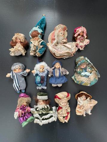 Collectie porseleinen popjes 2€/stuk beschikbaar voor biedingen