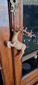 Kerstboom hanger hert Ong 12 cm, Diversen, Kerst, Ophalen of Verzenden, Zo goed als nieuw