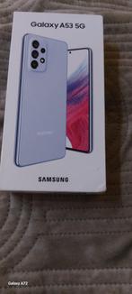 SMARTPHONE SAMSUNG GALAXY A53 5G+ BOITE +  MODE EMPLOI + CAB, Ophalen, Blauw, Refurbished, Zonder simlock