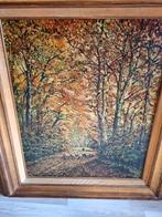 Superbe peinture de A demanet, Antiquités & Art, Enlèvement