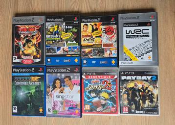 Lot de jeux Ps2 et Ps3 beschikbaar voor biedingen