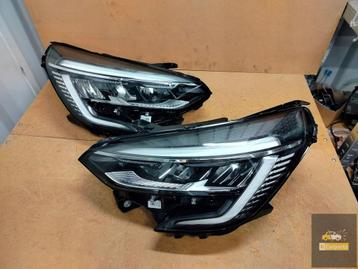 Feu Renault Clio V Full Led Argent droit gauche, Utilisé, Renault