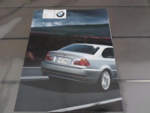 BMW Serie 318 320 330 325 E46 Coupe Brochure, Boeken, Auto's | Folders en Tijdschriften, BMW, Verzenden
