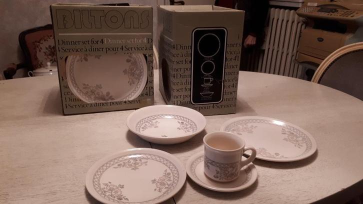 Vintage : 20 delig servies  -  Merk : Biltons - NIEUW, Huis en Inrichting, Keuken | Servies, Nieuw, Compleet servies, Overige stijlen