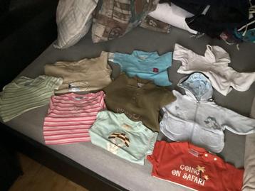 Partij babykleding van maat 56 tot 86 beschikbaar voor biedingen