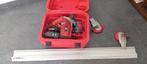 Kit scie circulaire Rubi TC-125 avec rails pour carrelage, Ophalen, Zo goed als nieuw, 1200 watt of meer, Cirkelzaag