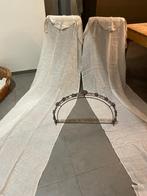 Shabby chic vintage stijl over-bedhemel met linnen gordijnen, Huis en Inrichting, Ophalen, Gebruikt