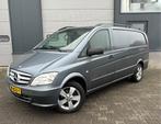 Mercedes-Benz Vito 113 Lang Automaat Trekhaak 2500KG Airco, Auto's, Euro 5, Gebruikt, Zwart, 4 cilinders