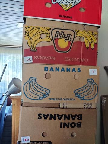 35 bananendozen, Doe-het-zelf en Bouw, Kratten en Dozen, Ophalen, Gebruikt, Doos