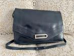MARINEblauwe leren schoudertas DELVAUX, Ophalen of Verzenden, Blauw, Leer