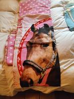 1persoondekbed met paardmotief., Enlèvement ou Envoi, Comme neuf