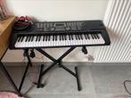 Keyboard inclusief standaard, Musique & Instruments, Claviers, Comme neuf, Autres marques, 61 touches, Avec pied