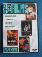 4 Top Films (4 films op 1 DVD), Vanaf 16 jaar, Boxset, Actiethriller, Ophalen of Verzenden