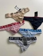 Emporio Armani Microfiber String Heren, Verzenden, Overige kleuren, Emporio Armani, Slip