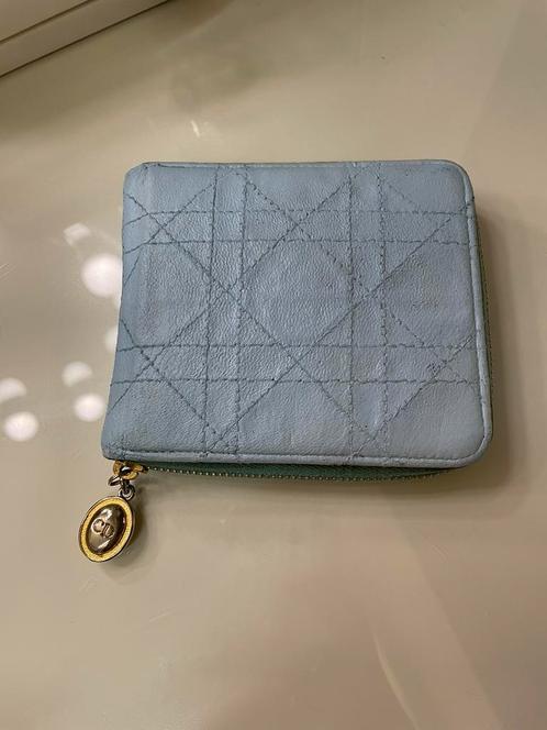 Vintage Christian Dior portemonnee, Handtassen en Accessoires, Tassen | Damestassen, Gebruikt, Overige typen, Overige kleuren