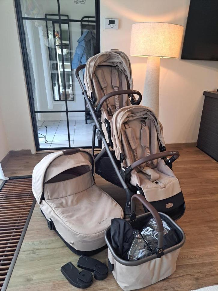 Cybex gazelle s2 duo, Kinderen en Baby's, Kinderwagens en Combinaties, Zo goed als nieuw, Combiwagen, Overige merken, Ophalen