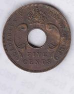 Munteenheid Oost-Afrika: 5 cent 1933, Postzegels en Munten, Munten | Afrika, Ophalen of Verzenden, Overige landen, Losse munt